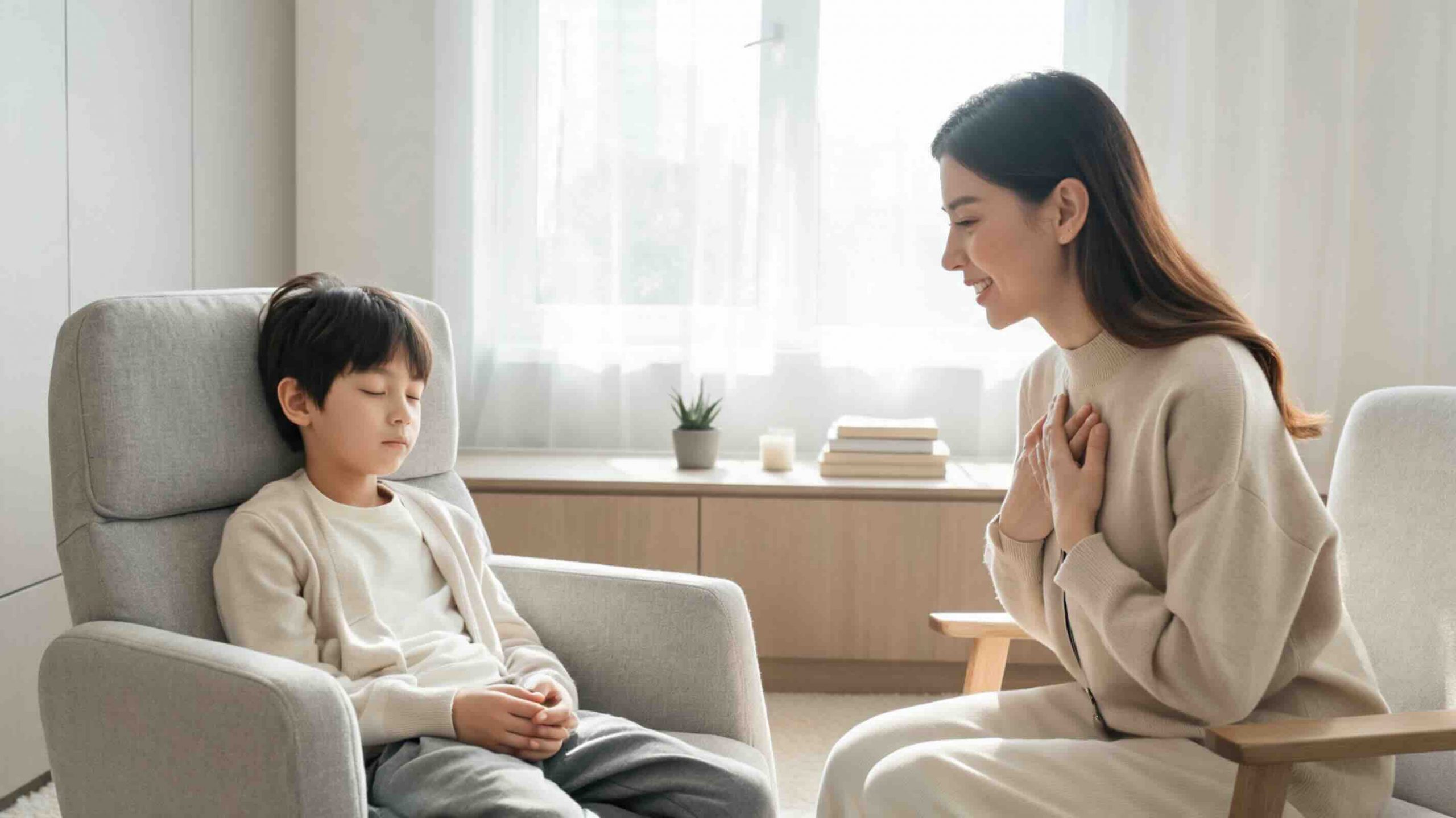 Séance de sophrologie pour les enfants avec Géraldine Jayol